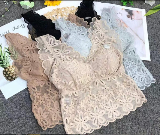 Hallow Lace Beauty Top
